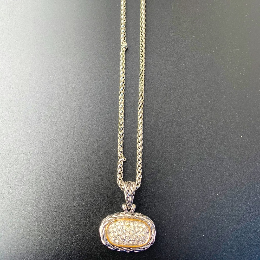 Gemstone chain necklace